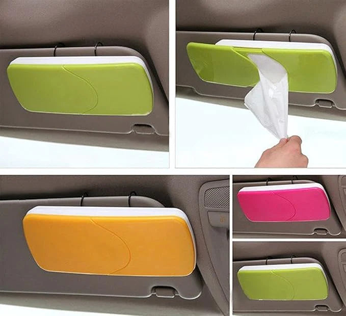 Car Tissue Paper Holder-Auto Accessories Car Sun Visor Tissue Box