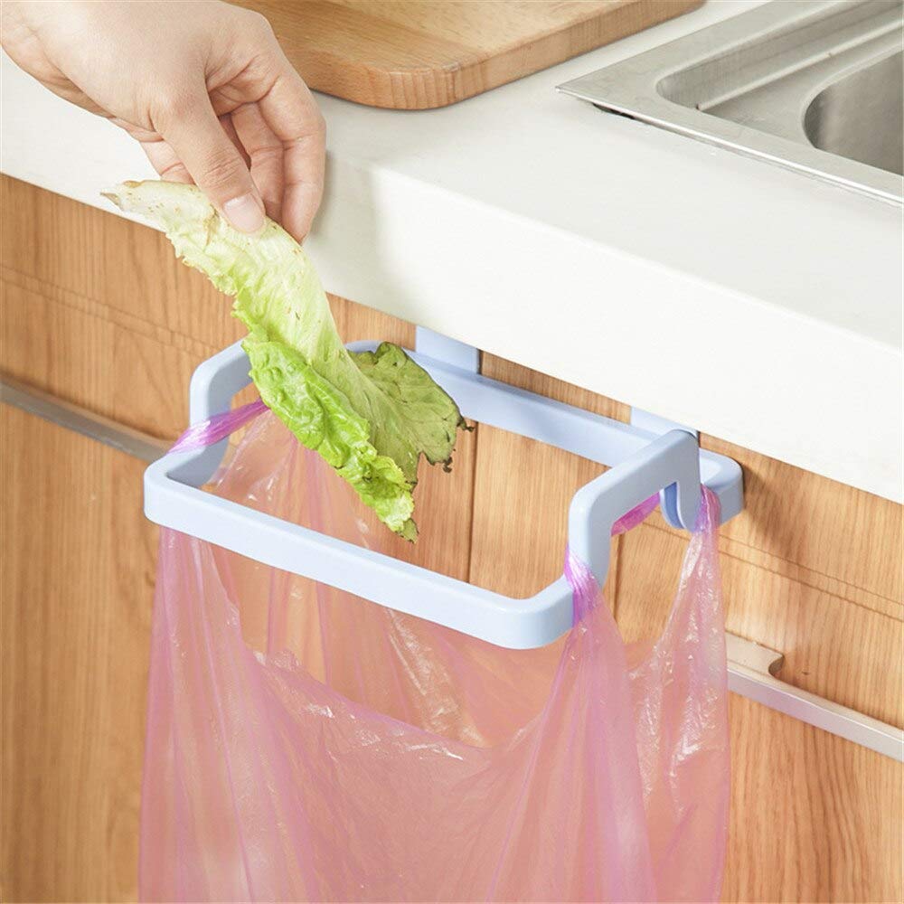 Garbage Bag Napkin Hanger, Kitchen Plastic Garbage Bag Holder, Dustbin, Towel Rack, Bathroom, Office ( Pack of 2Pcs, Only Hanger)