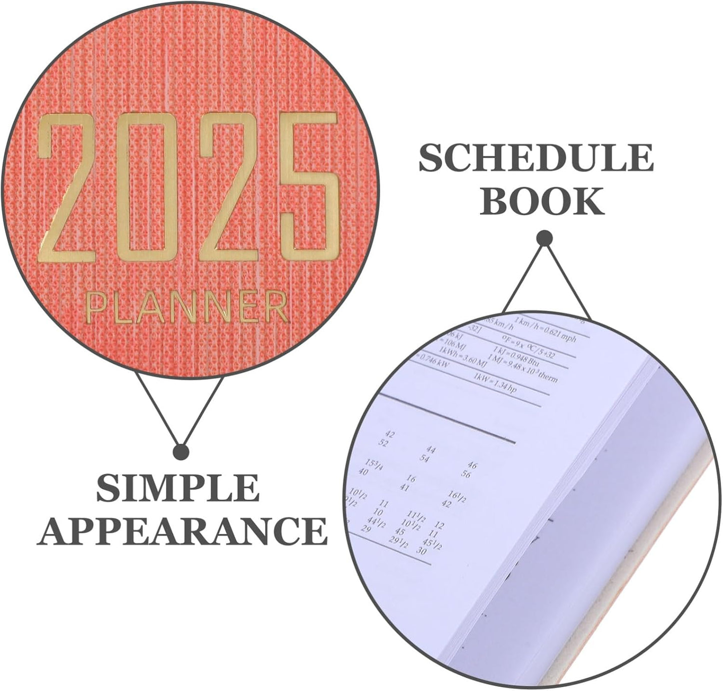 Pocket Planner 2025 – Weekly & Monthly Daily Planner 2025