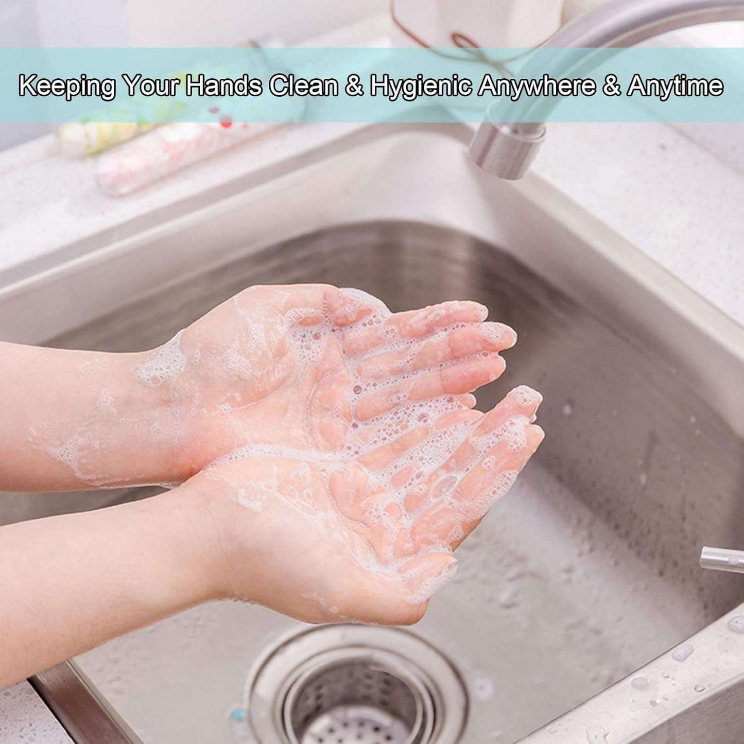 2 Pcs Portable Disposable Paper Soap Round Heart-shaped Mini Slice Sheets for Outdoor Washing Cleaning Hand Travel Camping Hiking (Random Color)