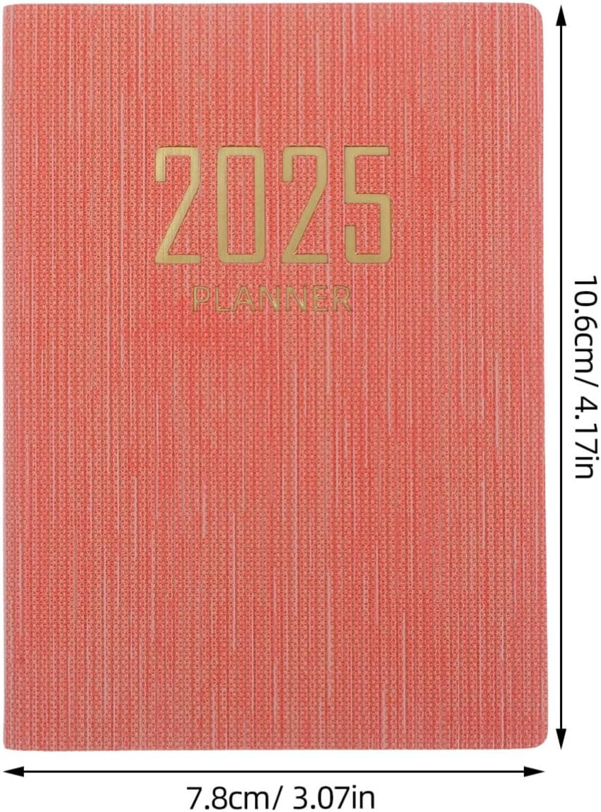 Pocket Planner 2025 – Weekly & Monthly Daily Planner 2025