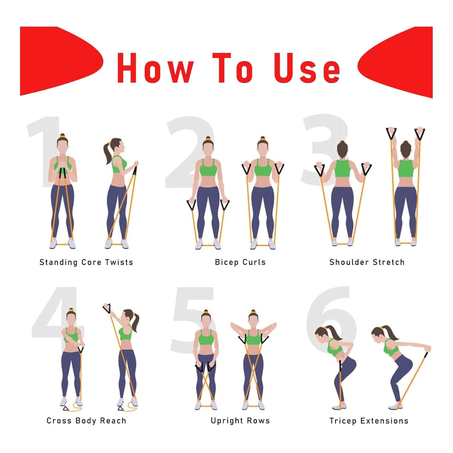 Pull Reducer Resistance Band, Tummy Body Building Equipment, for Abdomen/Waist/Arm/Leg