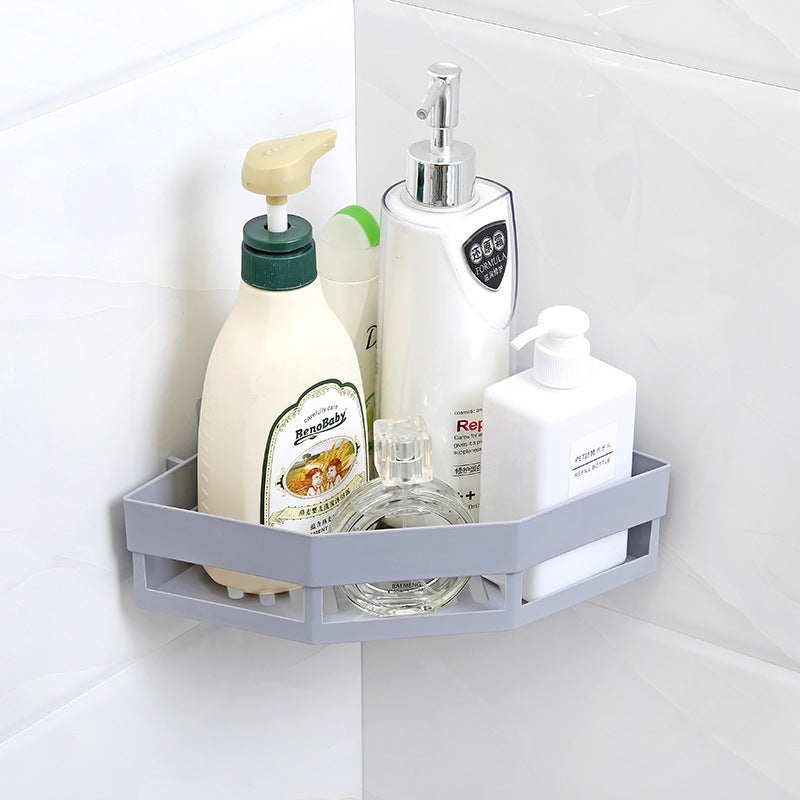 1 Pc Triangular Bathroom Corner Storage Rack Storage Shelf Bathroom Shelf
