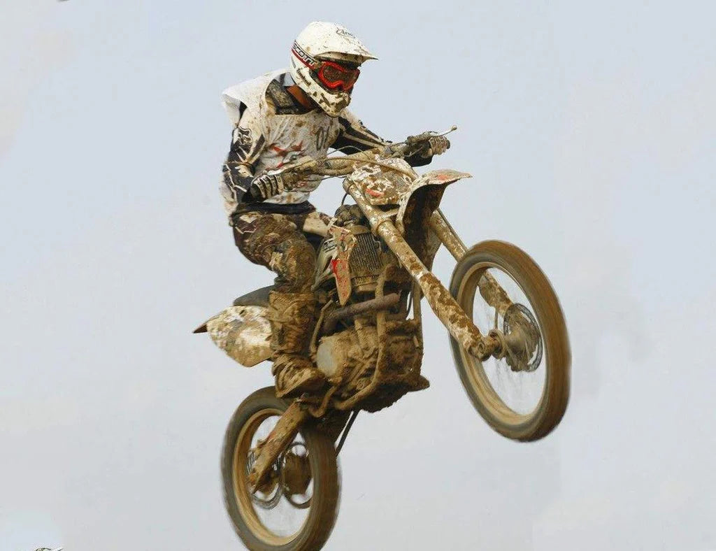 Adult Motorbike Motocross Atv/Dirt Bike Racing Transparent Goggles with Adjustable Strap