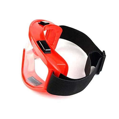 Adult Motorbike Motocross Atv/Dirt Bike Racing Transparent Goggles with Adjustable Strap