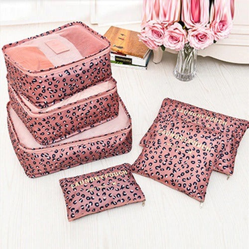6pcs Travel Storage Bag - Printed