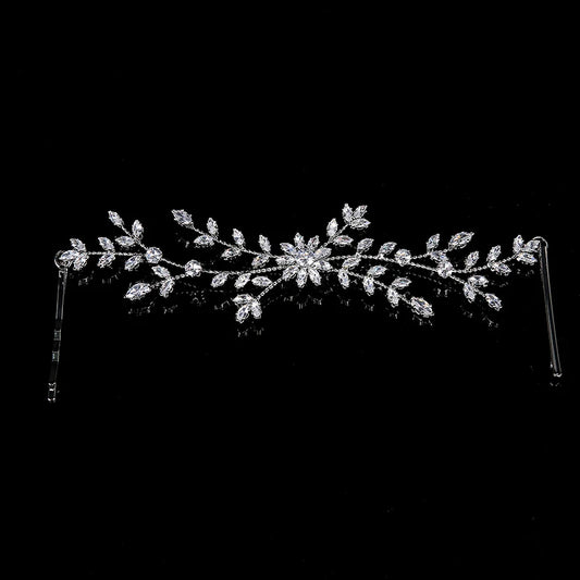 Crown HADIYANA Romance Bridal Headpiece Women Wedding Hair Accessories Hair Pins Zirconia luxury jewelry BC5669 Diadema Joya