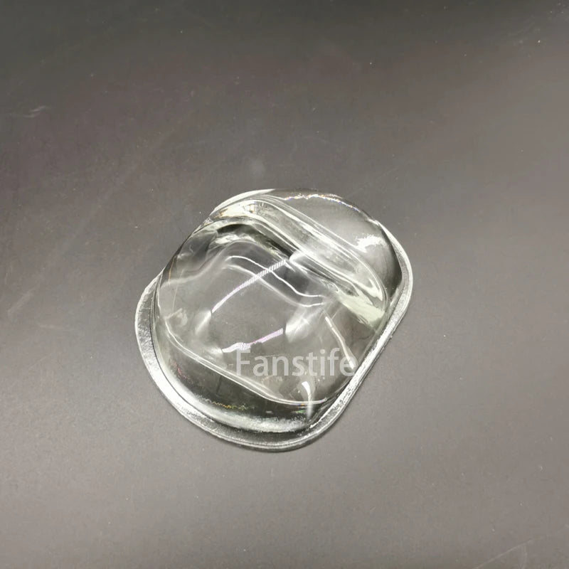 107mm lente de vidro óptico estrada lâmpada led lentes lâmpada rua cob lente óptica 4pcs conjunto iluminação acessórios