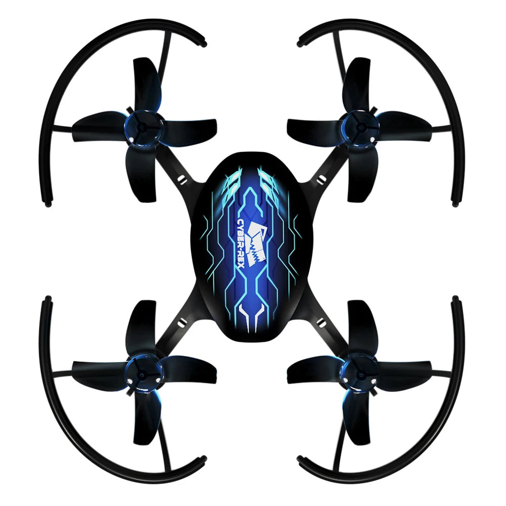 Easy Toy CYBER-REX Thrillmotion Mini RTF Drone RC Nano Quadcopter Altitude Hold/360 Flip/Headless Mode For Kids & Adults Beginne
