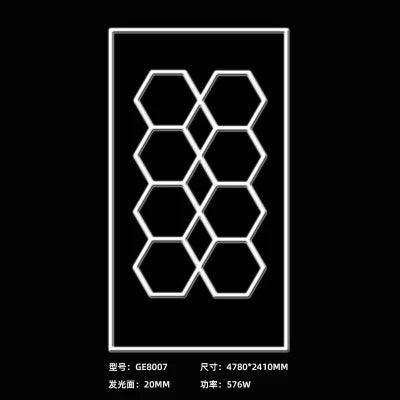 Luzes LED para carro cuidado, Auto detalhando oficina luz, GE8001, melhor venda