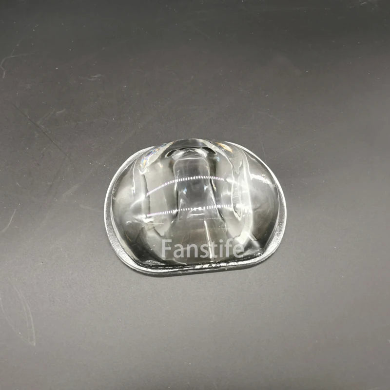 107mm lente de vidro óptico estrada lâmpada led lentes lâmpada rua cob lente óptica 4pcs conjunto iluminação acessórios