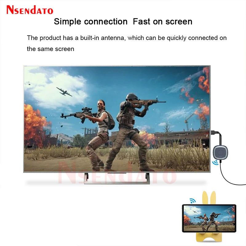 Mirascreen G20 Plus 5G ultra 4K Wireless HD TV Stick Adapter Wifi Display TV Receiver Dongle for Miracast airplay Monitor PC TV