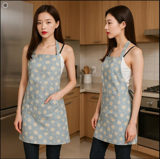Floral Print Stylish Apron