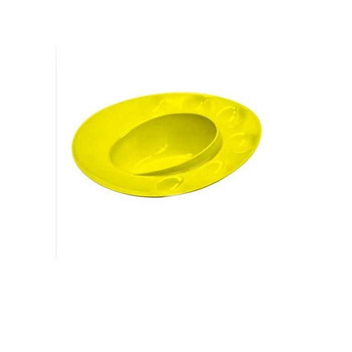 Panipuri Plate Random Colour [Buy 1 Get 1 Free]