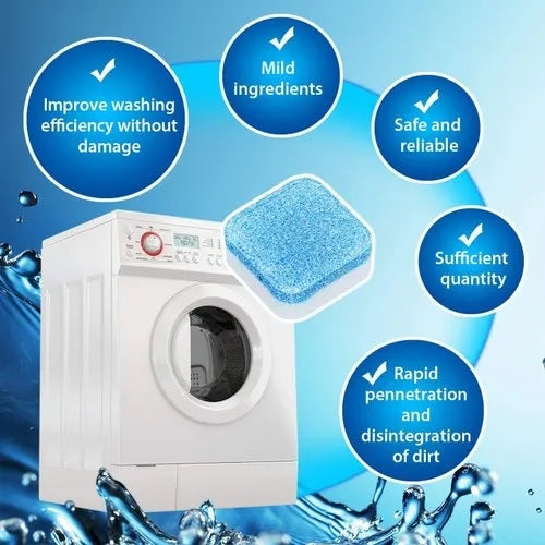 Washing Machine Cleaning Tablet (Pack of 10)