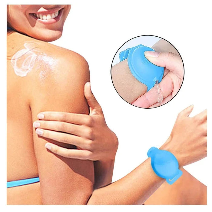 Silicone Hand Sanitizer Dispenser Bracelet