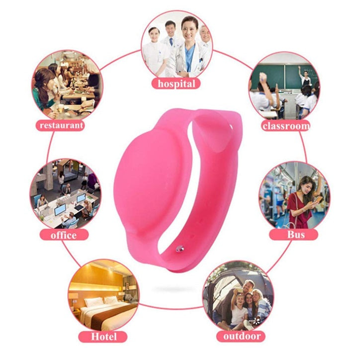 Silicone Hand Sanitizer Dispenser Bracelet
