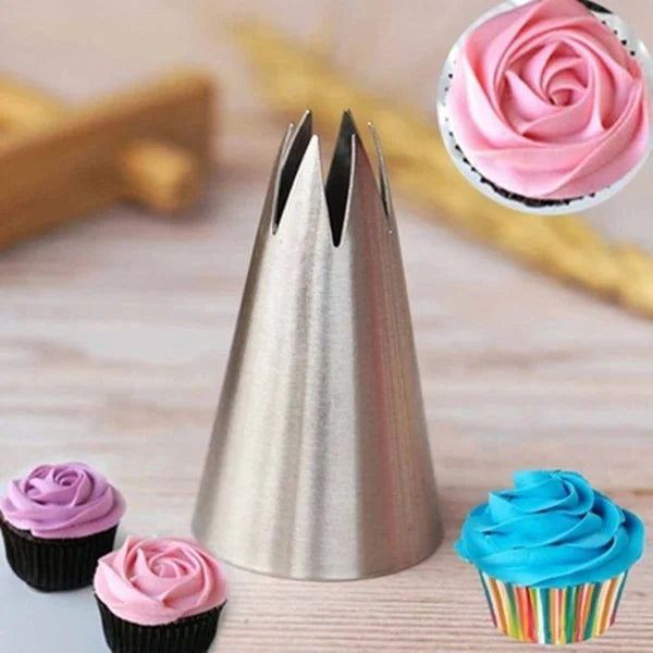 5 Pcs Plastic Cake Nozzle (Same Design)