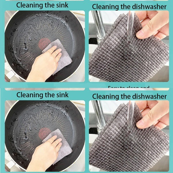 Multipurpose Microfiber Kitchen Cleaning Roll