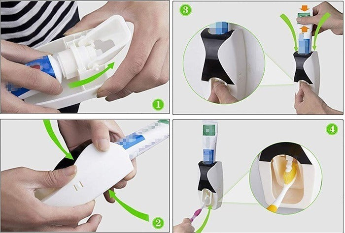 Automatic Toothpaste Dispenser & Holder