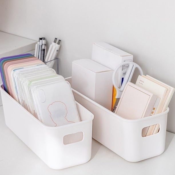 Multifunctional Desktop Storage Box, Household Storage And Organization For Closet, Kitchen, Bedroom, Bathroom, Office, Desk