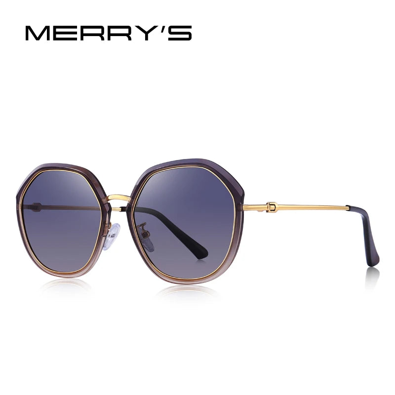 MERRYS DESIGN Women Fashion Polarized Sunglasses Ladies Luxury Brand Trending Gradient Sun glasses UV400 Protection S6136