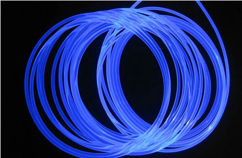 100m/roll 2.5mm Side Glow PMMA Fiber Optic Cable for Star Ceiling Fiber Lighting