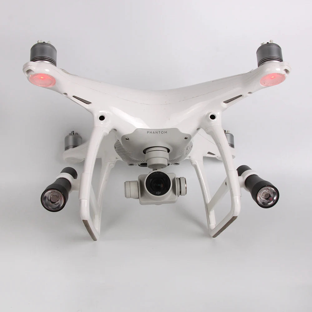 드론 헤드 라이트 전조등 야간 조명, 전면 밝은 LED 조명 스포트라이트 Led DJI 팬텀 4 프로 드론 액세서리