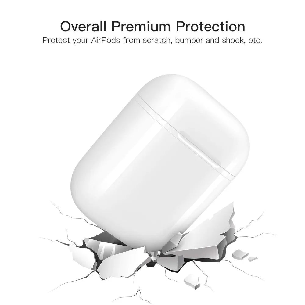 Untoom Wireless Charging Case for AirPods QI Standard Wireless Protective Charging Case for Apple AirPods Compatible Chargers