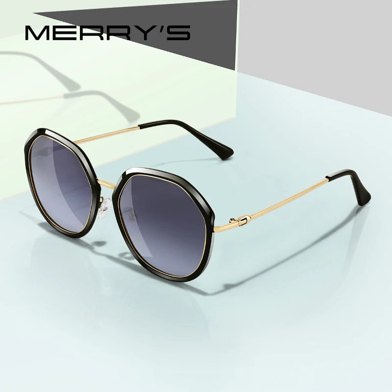 MERRYS DESIGN Women Fashion Polarized Sunglasses Ladies Luxury Brand Trending Gradient Sun glasses UV400 Protection S6136