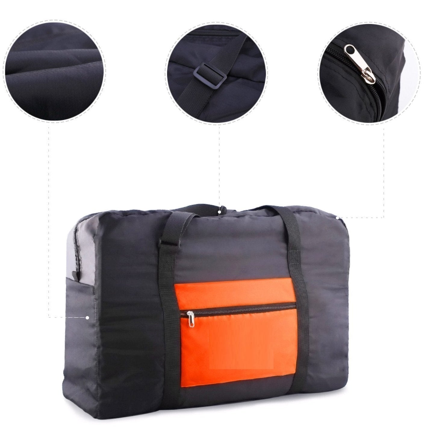 Happy Flight Foldable Travel Bag – Multi Color
