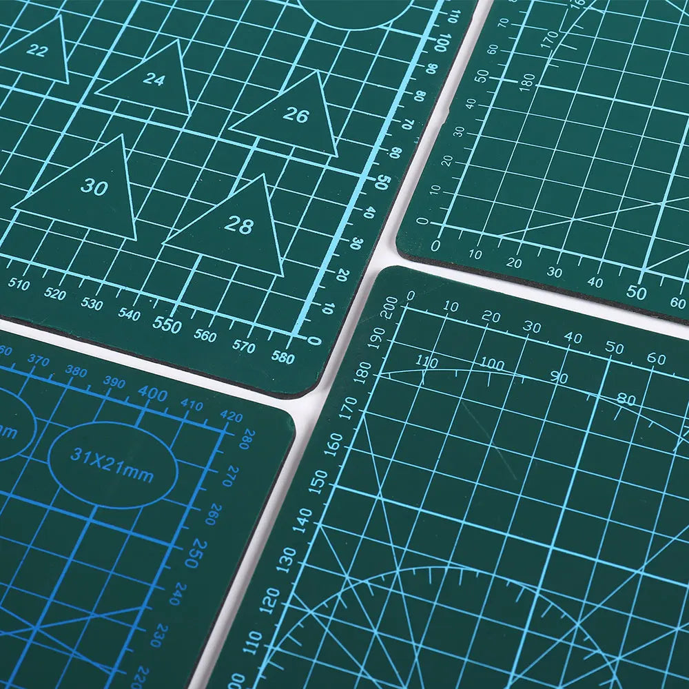 Rotary Cutter 45mm Kit Sewing Accessories Leather Tool Model Carving Knife PVC Cutting Mat A1A2Double Side Multi Size DIY Craft