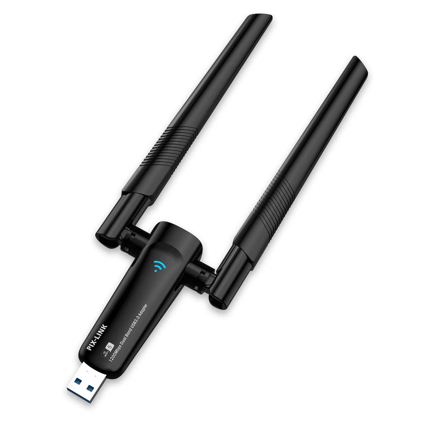 Usb 3.0 repetidor sem fio wifi placa de rede dupla-frequência 5g com sinal de antena que recebe o transmissor sem motorista