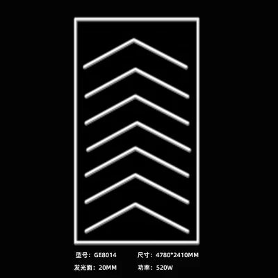 Luzes LED para carro cuidado, Auto detalhando oficina luz, GE8001, melhor venda