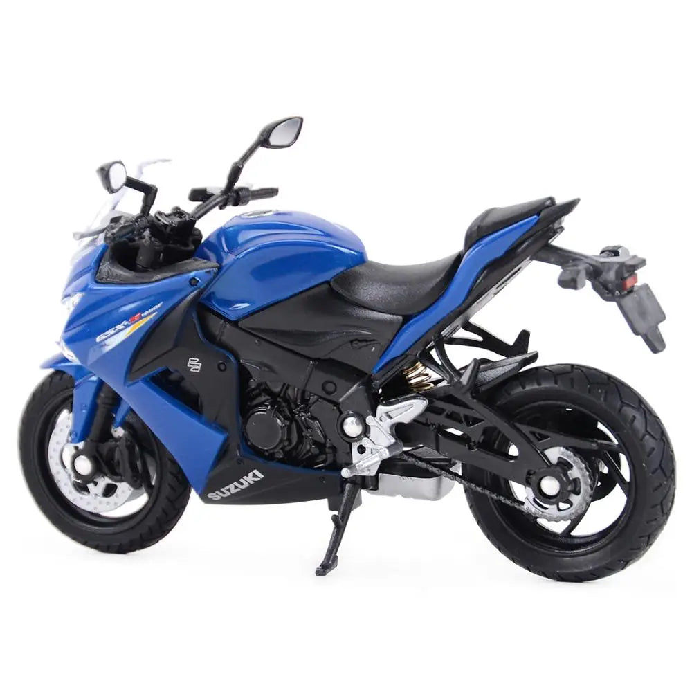 Welly 1:18 Suzuki 2007 GSX-S1000F Die Cast Vehicles Collectible Hobbies Motorcycle Model Toys