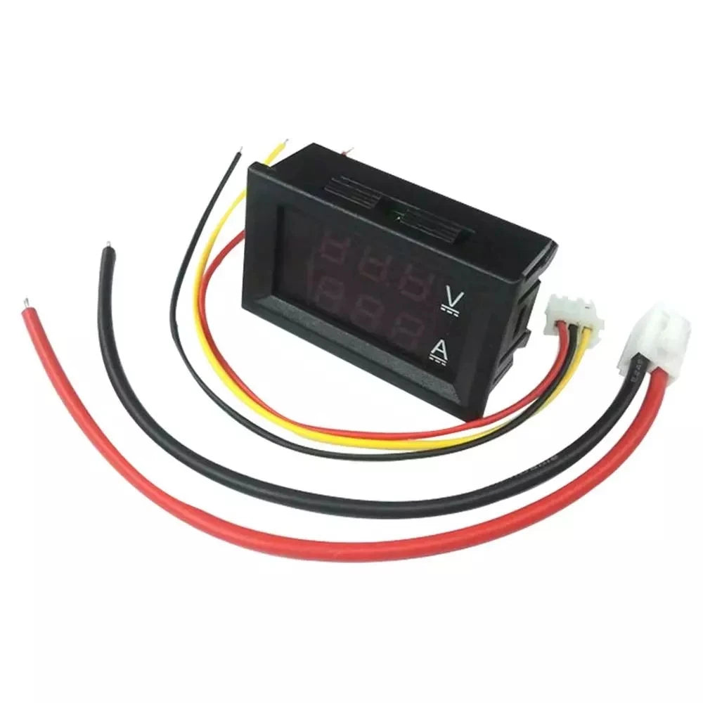 High Quality DC 100V 10A Voltmeter Ammeter Blue + Red LED Amp Dual Digital Volt Meter Gauge