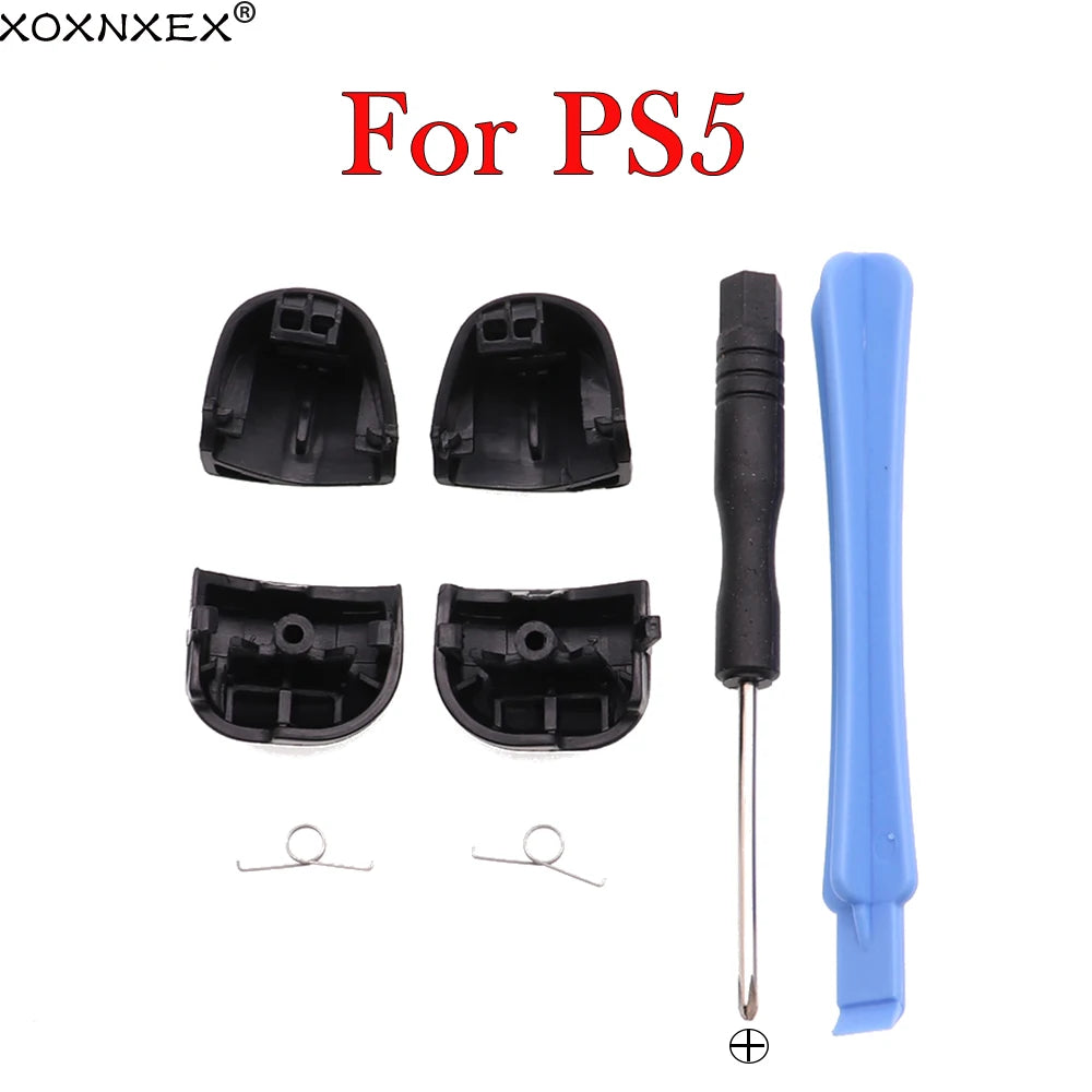 Botón de disparo para PS5 L2 R2, reemplazo de resorte de Metal, botones de disparo para mando Dualsense 5 PS5 DS5