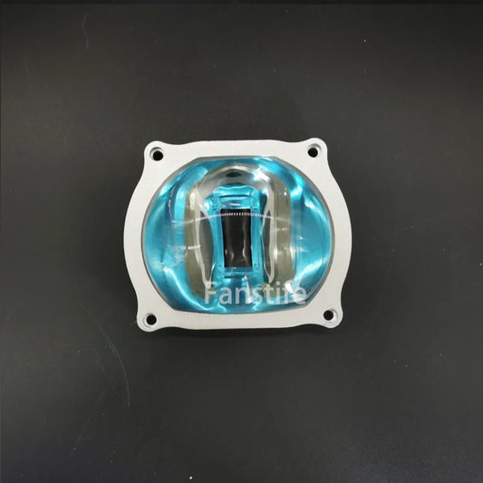 107mm lente de vidro óptico estrada lâmpada led lentes lâmpada rua cob lente óptica 4pcs conjunto iluminação acessórios