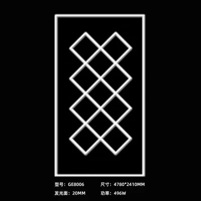 Luzes LED para carro cuidado, Auto detalhando oficina luz, GE8001, melhor venda