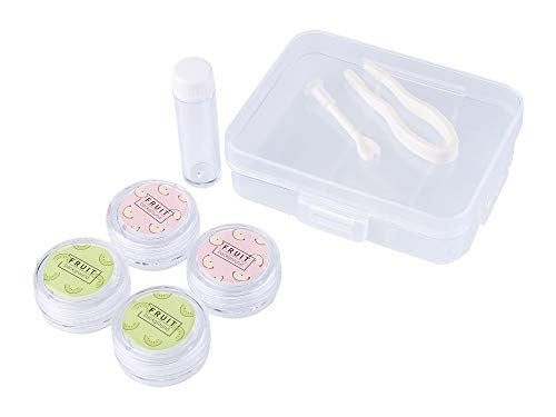 Travel Transparent Contact Lens Case Box, Portable Lens Box for Men and Women