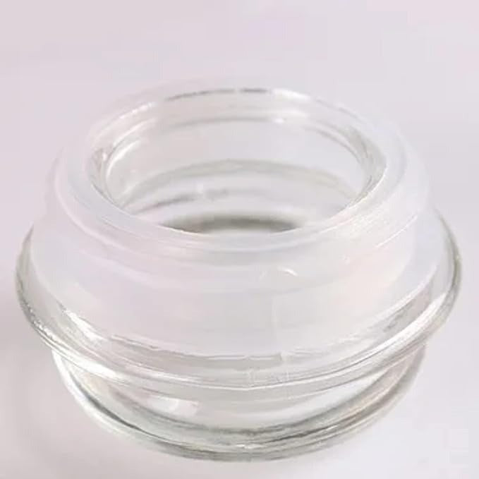 Mini Glass Spice Jars –  150ml Containers for Spices, Herbs & Condiments (Pack Of 3)