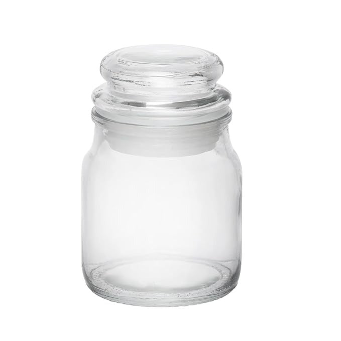 Mini Glass Spice Jars –  150ml Containers for Spices, Herbs & Condiments (Pack Of 3)