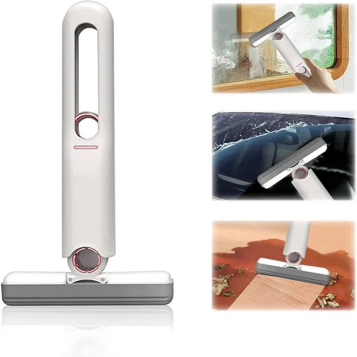 Multipurpose Mini Cleaning Mop, Portable Mini Mop Self Squeeze Strong Absorbent Magic Wiper for Kitchen Small Sponge Mop