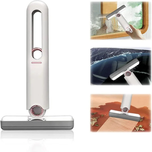 Multipurpose Mini Cleaning Mop, Portable Mini Mop Self Squeeze Strong Absorbent Magic Wiper for Kitchen Small Sponge Mop