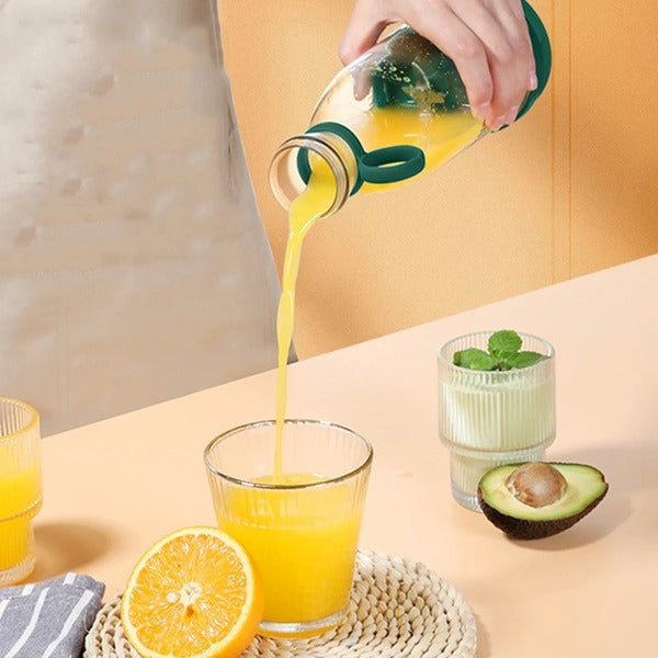 420ml Portable Mini Electric Juicer, Blender, Juicer Bottle Mixer, Juice Maker, Fruit Juicer Machine Electric, USB Rechargeable Personal Mini Juicer