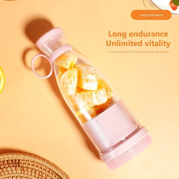 420ml Portable Mini Electric Juicer, Blender, Juicer Bottle Mixer, Juice Maker, Fruit Juicer Machine Electric, USB Rechargeable Personal Mini Juicer