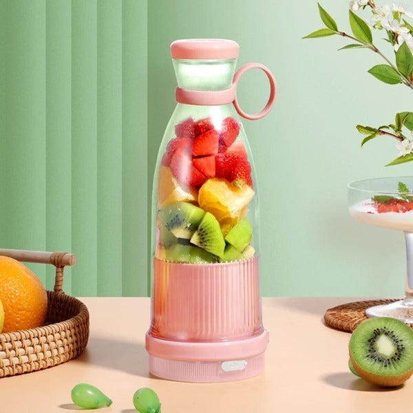 420ml Portable Mini Electric Juicer, Blender, Juicer Bottle Mixer, Juice Maker, Fruit Juicer Machine Electric, USB Rechargeable Personal Mini Juicer