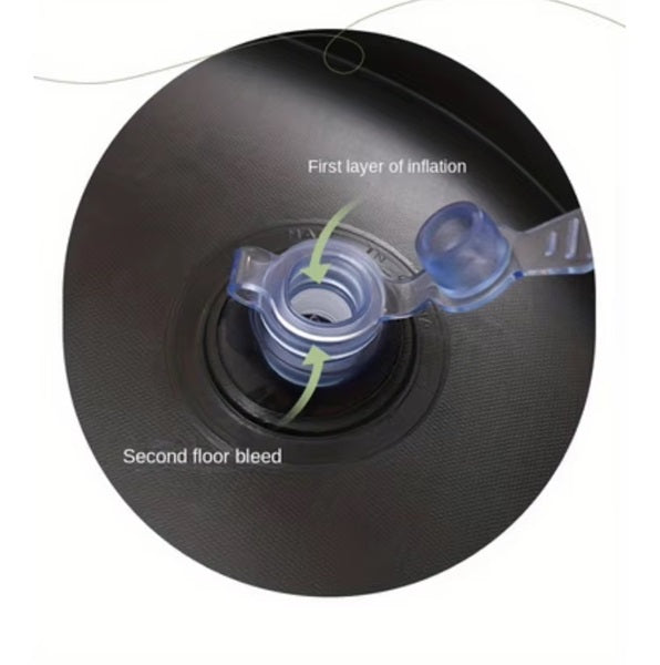 Air Inflatable Folding Sofa, Inflatable Leisure Sofa Chair and Footstool