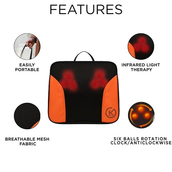 Multi Zone Electric Back Massage Pillow