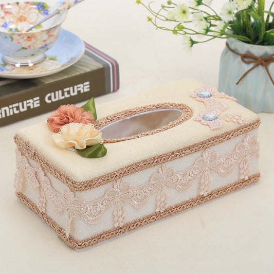 Tissue Box Holder, Napkin Holder Box for Home (Random)